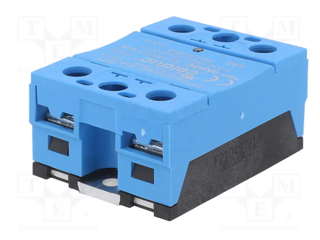 CELDUC Relé de semiconductor SO4 monofásico 50A 100-280VAC CELDUC Relé de semiconductor SO4 monofásico 50A 100-280VAC