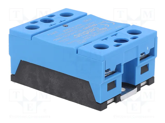 CELDUC Relé de semiconductor SO4 monofásico 50A 100-280VAC CELDUC Relé de semiconductor SO4 monofásico 50A 100-280VAC