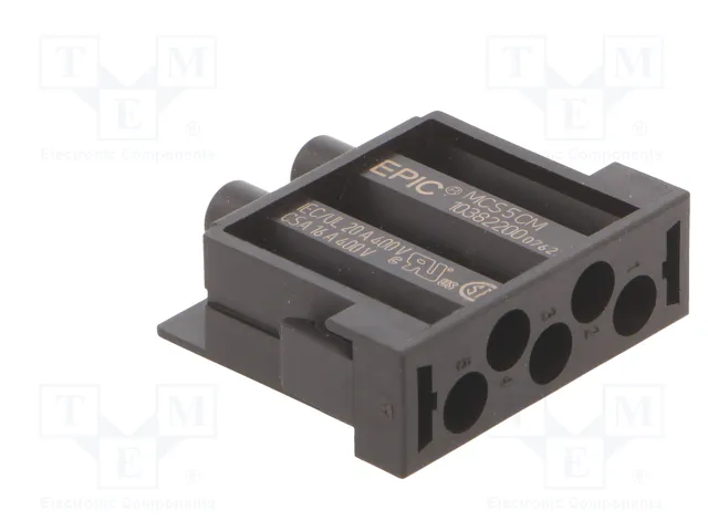 LAPP Conector HDC EPIC® MC Macho, 5 Pines, 20A, 400V