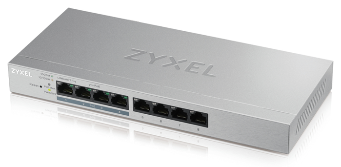 Zyxel GS1200-8HP v2 Switch Gestionado Gigabit Ethernet con PoE, 8 Puertos