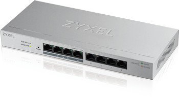Zyxel GS1200-8HP v2 Switch Gestionado Gigabit Ethernet con PoE Gris Zyxel GS1200-8HP v2 Switch Gestionado Gigabit Ethernet con PoE Gris