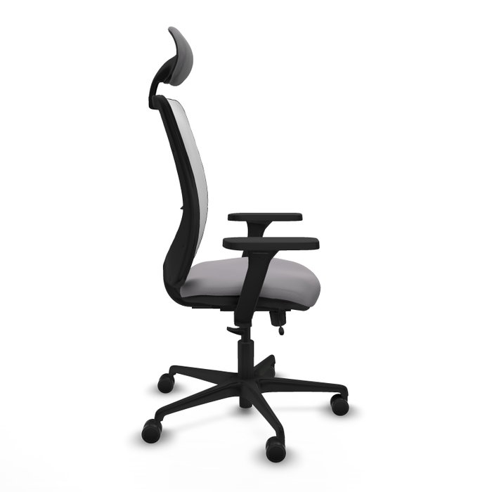 PIQUERAS Y CRESPO Silla de oficina Zulema Gris y Blanco PIQUERAS Y CRESPO Silla de oficina Zulema Gris y Blanco