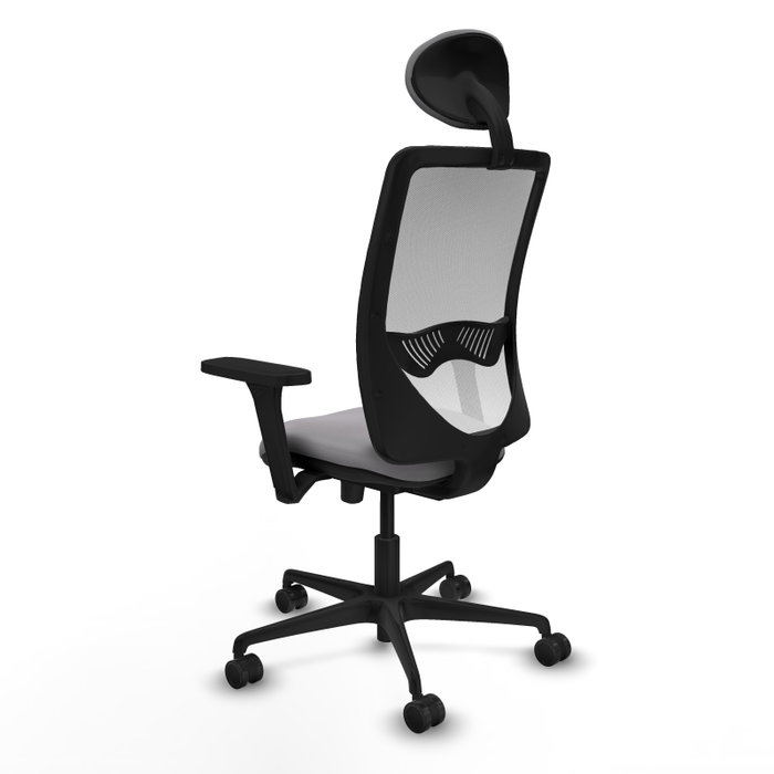 PIQUERAS Y CRESPO Silla de oficina Zulema Gris y Blanco PIQUERAS Y CRESPO Silla de oficina Zulema Gris y Blanco