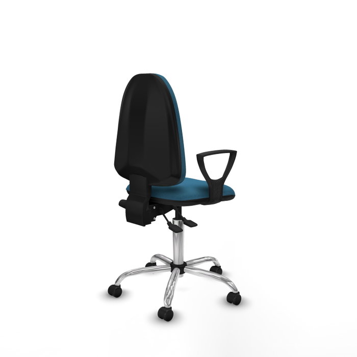 PIQUERAS Y CRESPO Silla de oficina Aýna Verde petróleo con mecanismo Asincro PIQUERAS Y CRESPO Silla de oficina Aýna Verde petróleo con mecanismo Asincro