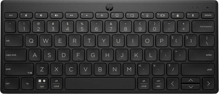 HP Teclado 355 Multidispositivo Compacto Inalámbrico Bluetooth Negro HP Teclado 355 Multidispositivo Compacto Inalámbrico Bluetooth Negro