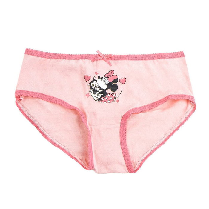 Cerdá Pack de 3 Braguitas Single Jersey Minnie T02/03 Cerdá Pack de 3 Braguitas Single Jersey Minnie T02/03