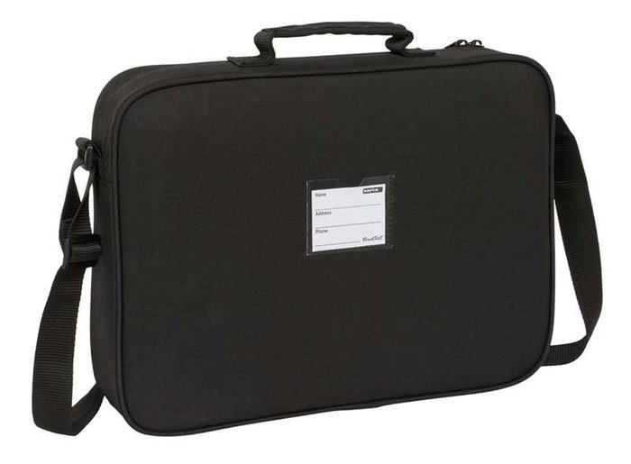 Cartera Escolar BlackFit8 California Azul Negro 38 x 28 x 6 cm