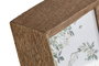 DKD Home Decor Marco de Fotos 13x18 Mango y Cristal Natural