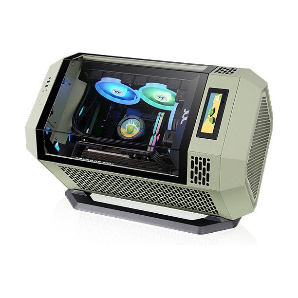 Thermaltake AC-078-ONENAN-A1 Kit de conversión de torre a rack para The Tower 250, Negro y Verde Matcha Thermaltake AC-078-ONENAN-A1 Kit de conversión de torre a rack para The Tower 250, Negro y Verde Matcha