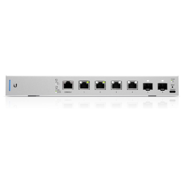 Ubiquiti Networks US-XG-6POE Switch Gestionado UniFi con 4 Puertos RJ-45 10G y 2 SFP+, POE++ (60W por Puerto), Montaje Rack 1U - IEEE 802.3bt, 120 Gbit/s