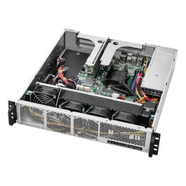 ASRock 2U1G-B650/AQUA Barebone Servidor 2U Rack, Socket AM5, B650, DDR5, 4 DIMM, 2 HDD Hot-Swap, 1200W, Aspeed AST2600, LAN Intel I210