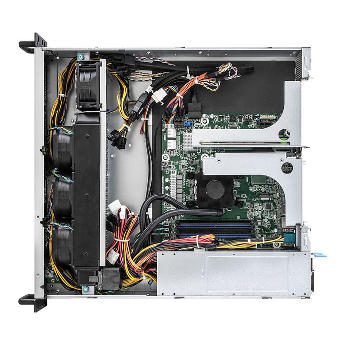 ASRock 2U1G-B650/AQUA Barebone Servidor 2U Rack, Socket AM5, B650, DDR5, 4 DIMM, 2 HDD Hot-Swap, 1200W, Aspeed AST2600, LAN Intel I210