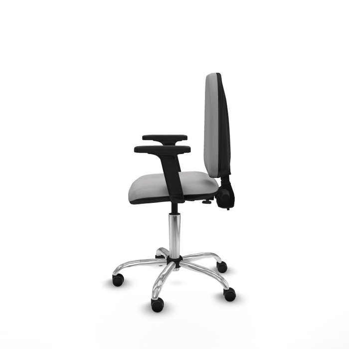 PIQUERAS Y CRESPO Silla de oficina Aýna Gris claro con Brazos 2D