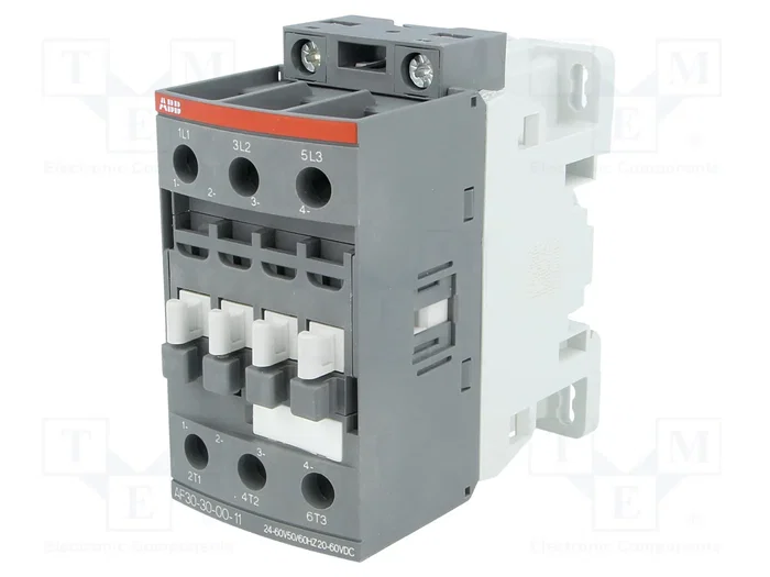 ABB AF Contactor 3-polar 30A NO x3 250-500V ABB AF Contactor 3-polar 30A NO x3 250-500V