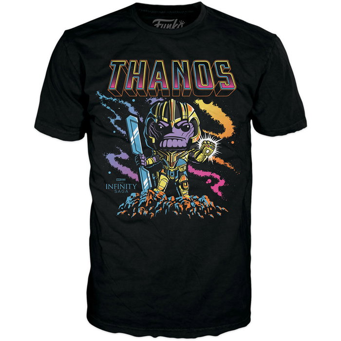 FUNKO Set figura POP & Tee Marvel Infinity Saga Thanos Exclusive