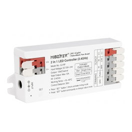 Miboxer Controlador LED E-Serie 2in1 Single colour/dual white (CCT) 2,4GHz Milight/Miboxer