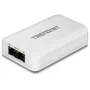 TRENDnet TPE-BE200 Extensor/Ampliador de Red 2 Puertos Gigabit PoE++ 60W, Extiende Distancia hasta 200m para 2 Dispositivos PoE+ 30W, Blanco