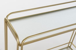 Camarera Glam DKD Home Decor Dorado 28 x 81 x 80 cm