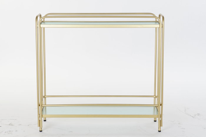 Camarera Glam DKD Home Decor Dorado 28 x 81 x 80 cm