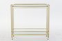 Camarera Glam DKD Home Decor Dorado 28 x 81 x 80 cm