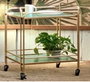 Camarera Glam DKD Home Decor Dorado 28 x 81 x 80 cm