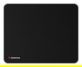 Genesis NPG-1346 - Alfombrilla de Ratón para Gaming Carbon 500 XL Logo, Tela y Caucho, Negro, 500x400mm, Bordes Rematados y Base Antideslizante