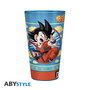 ABYstyle Vaso Grande de Colección Dragon Ball - Goku Niño en la Nube Voladora, Vidrio, 400 ml