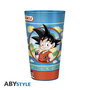 ABYstyle Vaso Grande de Colección Dragon Ball - Goku Niño en la Nube Voladora, Vidrio, 400 ml