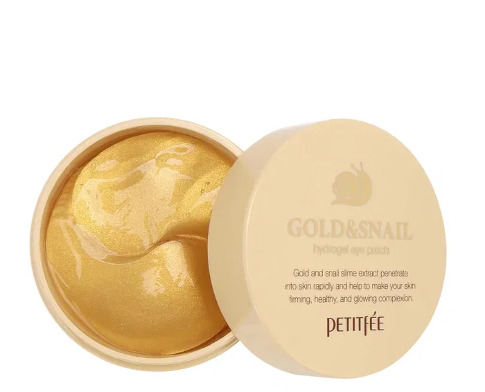 Petitfee Gold & Snail Parches para el ojo Hidratantes y Reafirmantes 60 pzs Petitfee Gold & Snail Parches para el ojo Hidratantes y Reafirmantes 60 pzs