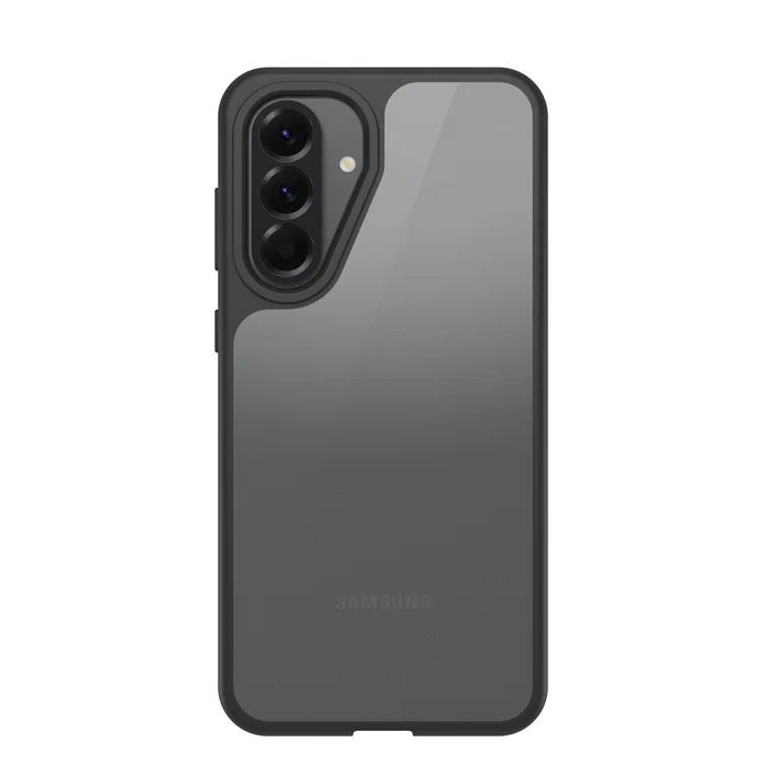 OtterBox React Series Funda Transparente con Bordes Negros para Samsung Galaxy A56 5G OtterBox React Series Funda Transparente con Bordes Negros para Samsung Galaxy A56 5G