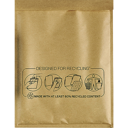 Fellowes Bolsa De Burbujas Banker Box Nº18 Acolchada 270x360 mm Kraft -Pack De 10-