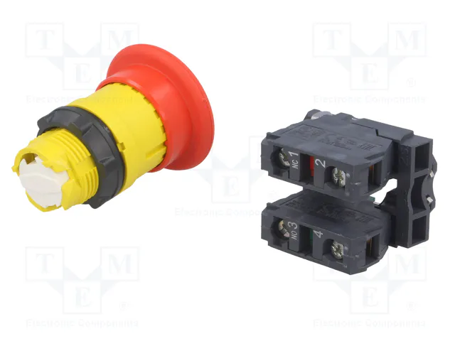 SCHNEIDER ELECTRIC Interruptor de seguridad con llave Harmony XB5 Rojo 22mm SCHNEIDER ELECTRIC Interruptor de seguridad con llave Harmony XB5 Rojo 22mm
