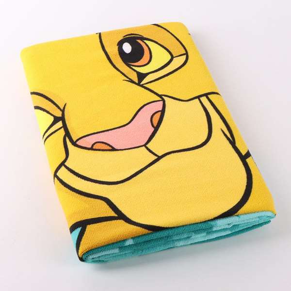 Cerdá Toalla Microfibra Lion King 70x140x1 cm Beige