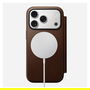 Nomad Modern Leather Folio para iPhone 17 Pro Color Marrón
