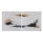 Pintura Abstracto 2/M Lienzo Decoración 100 X 100 cm (Set de 2)