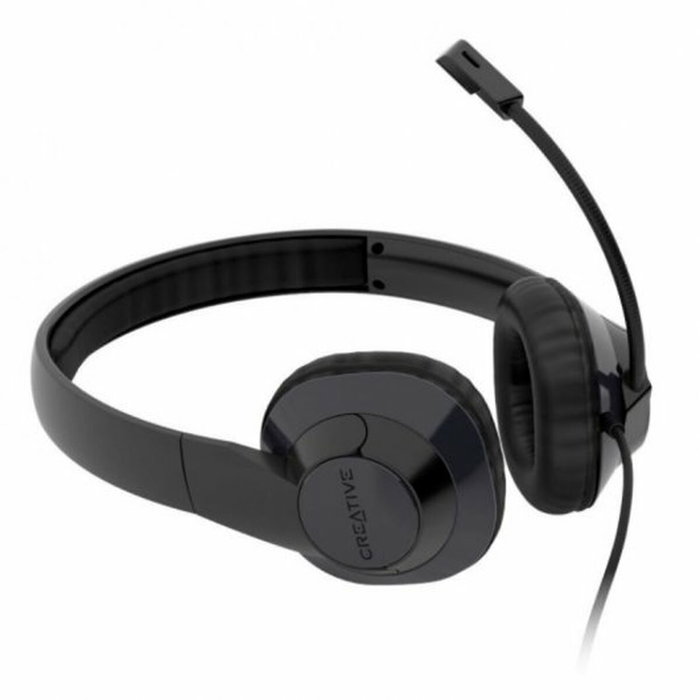 Creative Labs HS-720 V2 Auriculares USB con Micrófono Negro con Cancelación de Ruido y Control Remoto