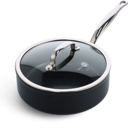 GreenPan Barcelona Pro Sartén para Brasear 24cm Negro