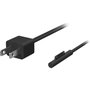 Microsoft Adaptador de corriente Surface 65W Negro