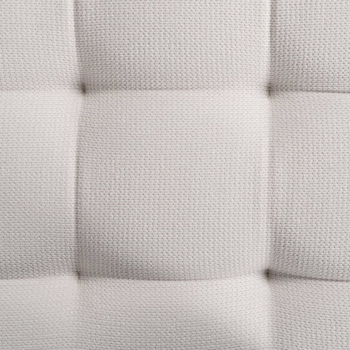 Chaise-Lounger Crema Tejido-Metal 168 X 90 X 82 cm