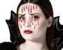 Atosa Joyas faciales adhesivas con lágrimas sangrientas y cejas marcadas