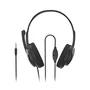 Hama Headset HS-P100 V2 Jack 3.5 Estéreo Cable 2m Color Negro