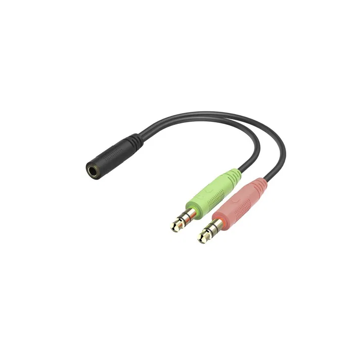 Hama Headset HS-P100 V2 Jack 3.5 Estéreo Cable 2m Color Negro
