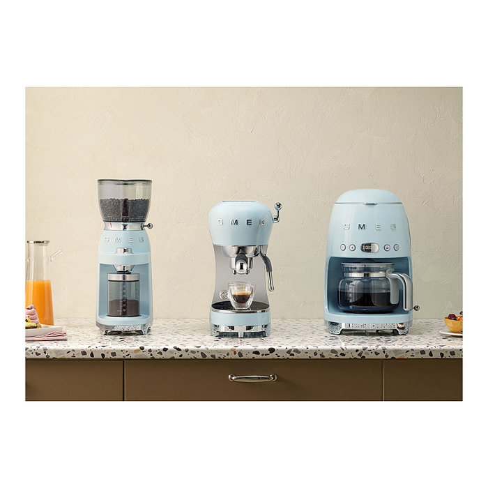 SMEG ECF02CREU Máquina de Espresso Siebträger Manual, Crema