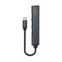 Concentrador usb-c savio ak-71 - 3 x usb-a 2.0, 1 x usb-a 3.0, 4 en 1, 5 gbps