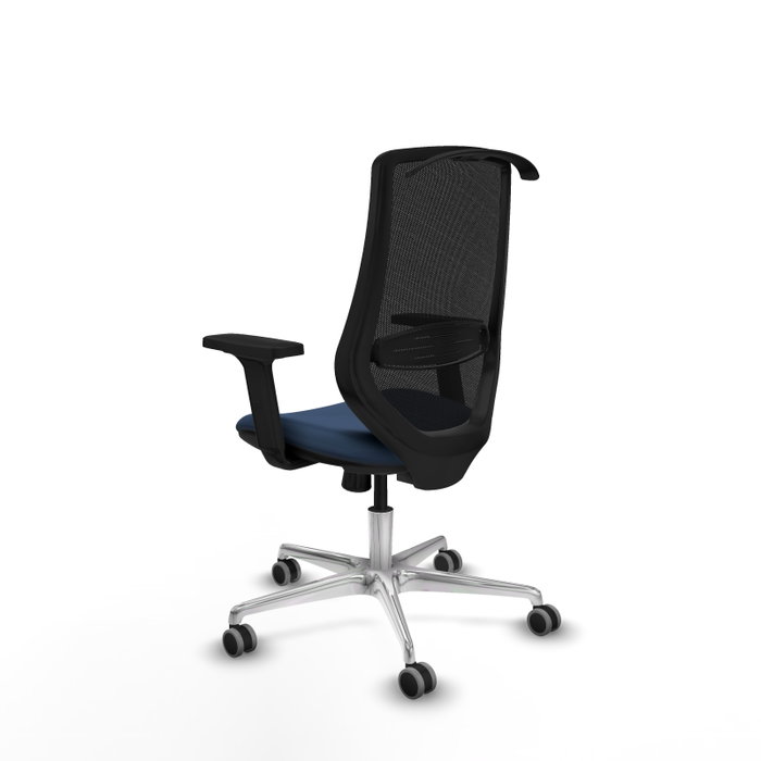 PIQUERAS Y CRESPO Silla de oficina Mardos con mecanismo Sincro Azul marino y Negro PIQUERAS Y CRESPO Silla de oficina Mardos con mecanismo Sincro Azul marino y Negro