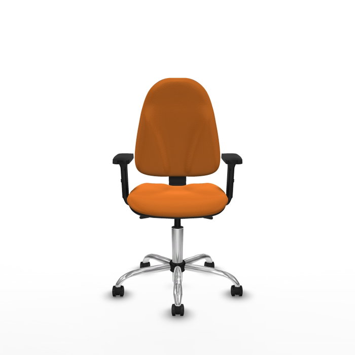 PIQUERAS Y CRESPO Silla de oficina Algarra Naranja con Mecanismo Asincro PIQUERAS Y CRESPO Silla de oficina Algarra Naranja con Mecanismo Asincro