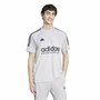 Camiseta de Manga Corta Hombre Adidas Tiro Gris