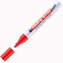 EDDING Marcador Permanente Industrial 8750 Rojo (Set de 10) con Punta Redonda
