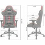 Drift DR350 Butaca para jugar Negro, Rojo