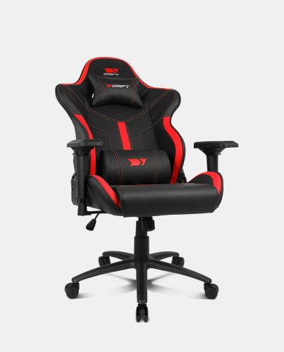 Drift Butaca Gaming DR350BR | Silla Ergonómica Negra y Roja con Reposabrazos 4D, Cojines Lumbar y Cervical, Respaldo Ajustable 90-135 Grados Drift Butaca Gaming DR350BR | Silla Ergonómica Negra y Roja con Reposabrazos 4D, Cojines Lumbar y Cervical, Respaldo Ajustable 90-135 Grados